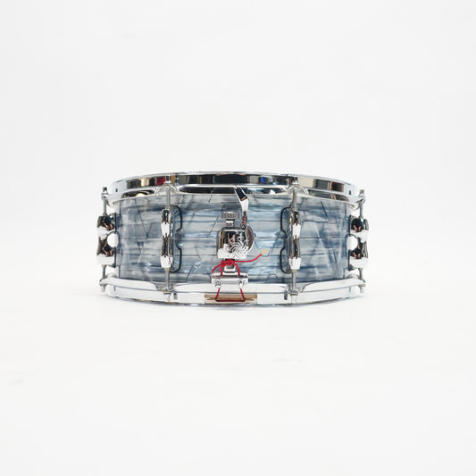 SAKAE TRILOGY 14" X 5.5" SNARE DRUM - SKY OYSTER BLUE