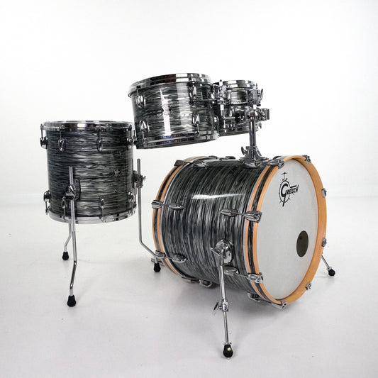 Gretsch Renown 4-piece Drum Kt in Grey Oyster Pearl 20,10,12,14