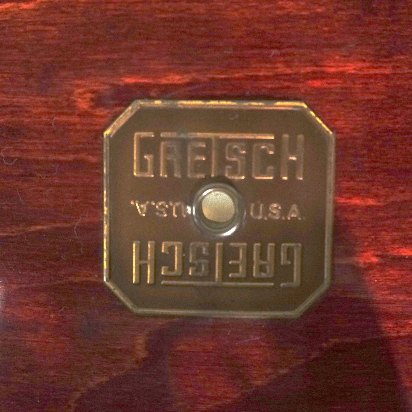 Gretsch USA 22” x 14” Bass Drum in Simulated Rosewood 1978-1979