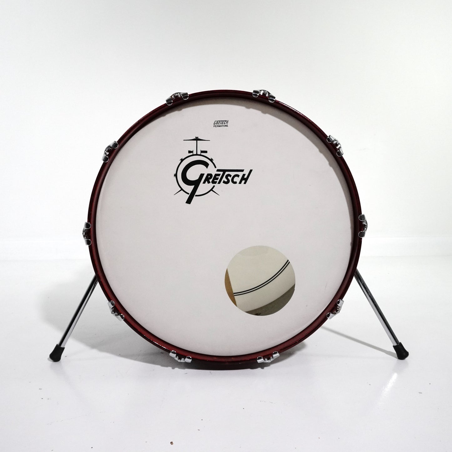 Gretsch USA 22” x 14” Bass Drum in Simulated Rosewood 1978-1979