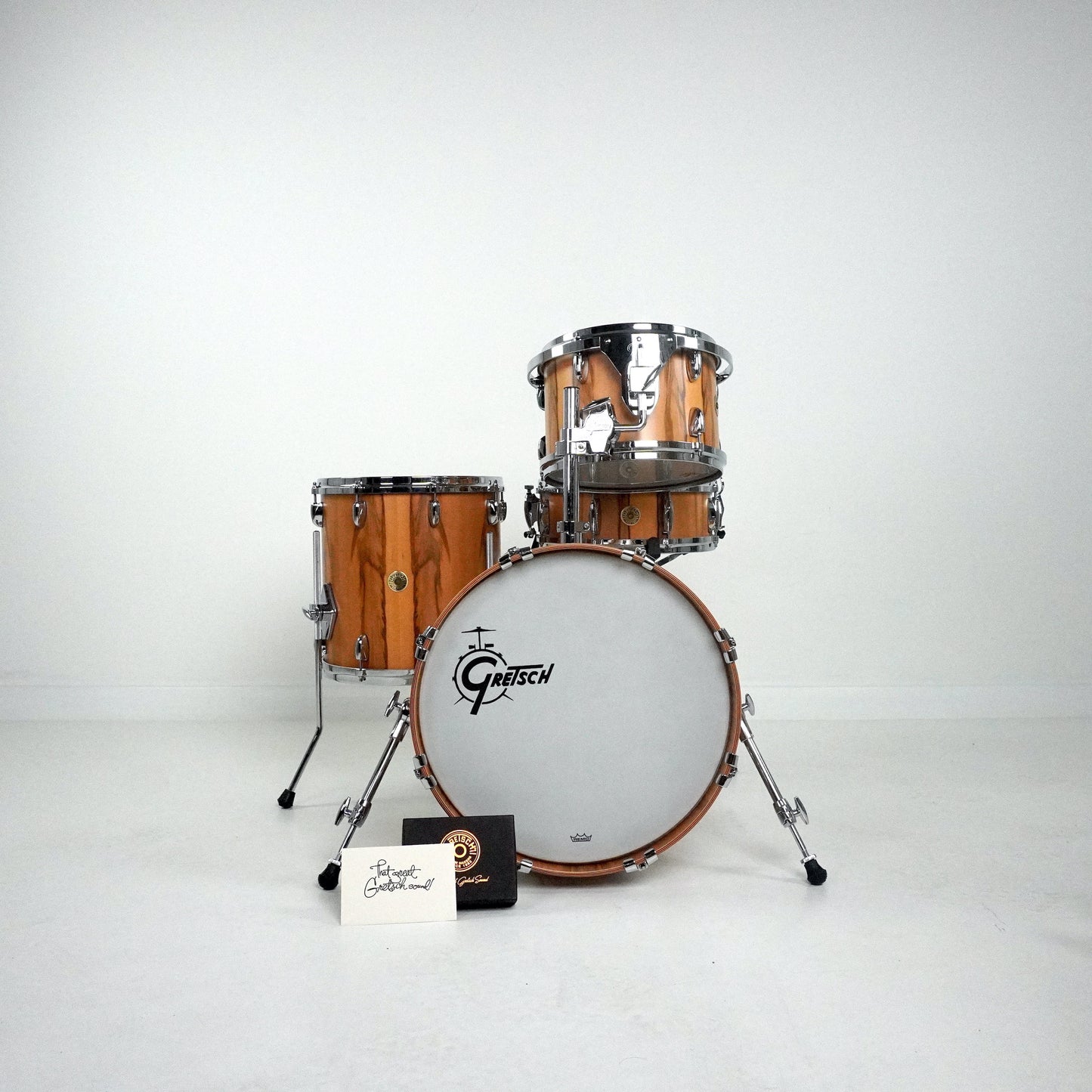 Gretsch USA Custom Red Gum Wood Limited Edition Drum Kit 18,12,14