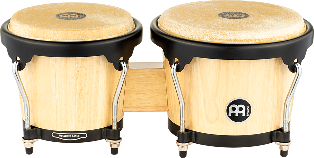 Meinl Percussion Headliner Wood Bongos Natural