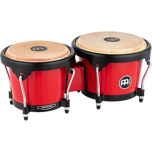 Bongos moulés en ABS Meinl Journey Series Rouge - HB50R