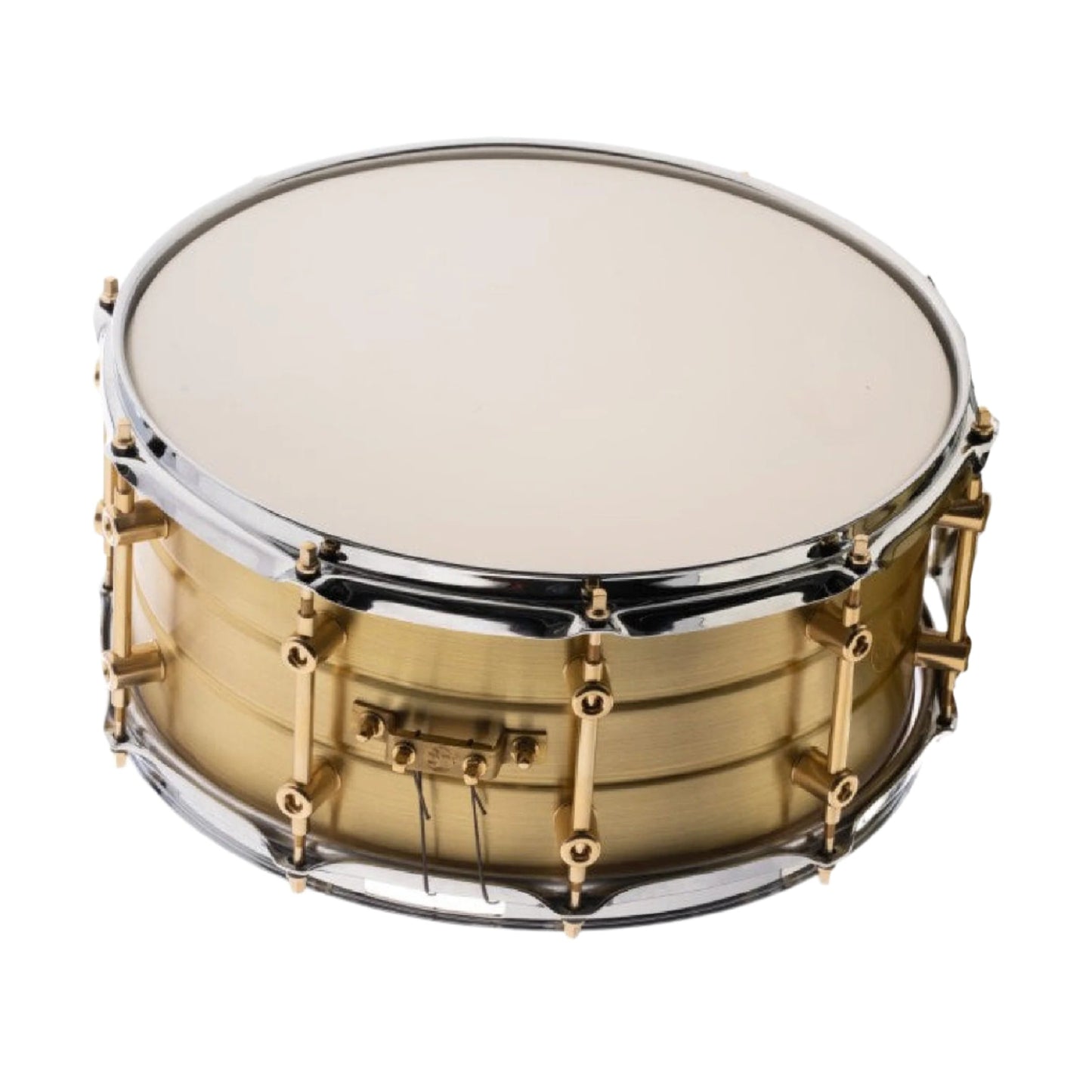 Schagerl Beaver Snare Drum 14"x6,5 brass, raw