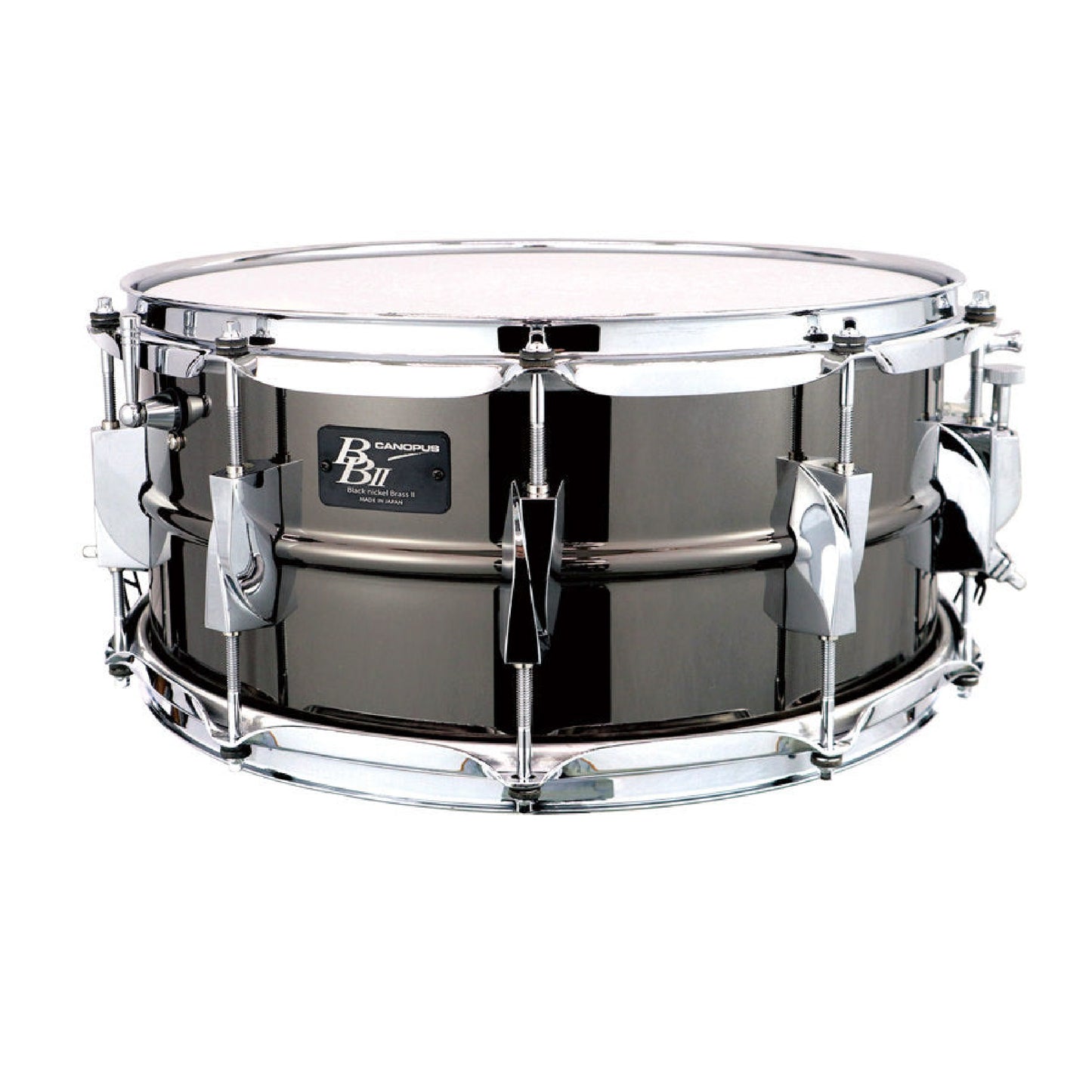CANOPUS Black Nickel Brass II Snare Drum