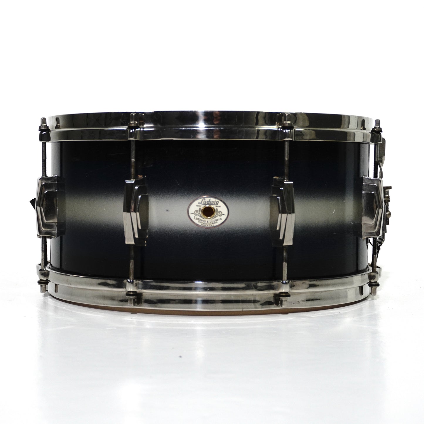 Ludwig and Leedy 14” x 6.5” Blue Silver Duco - Standard Drum 1942
