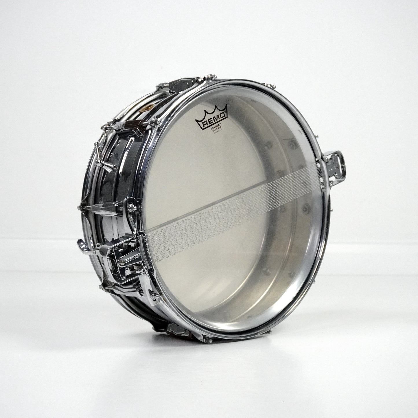 Ludwig 14” x 5” LM400 Super Sensitive Chrome over Brass Snare 60s