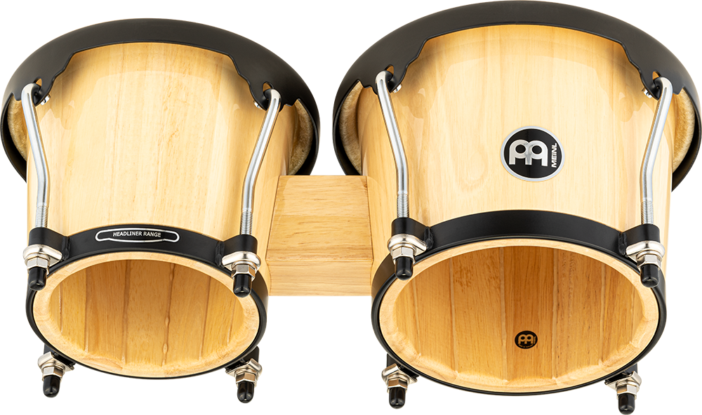 Meinl Percussion Headliner Wood Bongos Natural