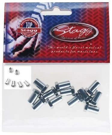 Stagg 15mm Swivel Nuts 15MM HEX HEAD - STEEL (X12) - PAWN-LN-HP