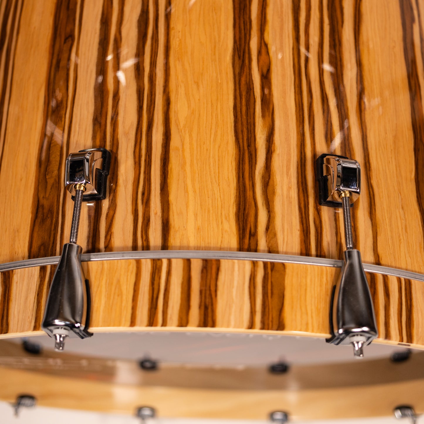 Odery - Equalizer Lacquer Series Drum Kit 22/10/12/14/16 in Pure Natural Trees + Hardware