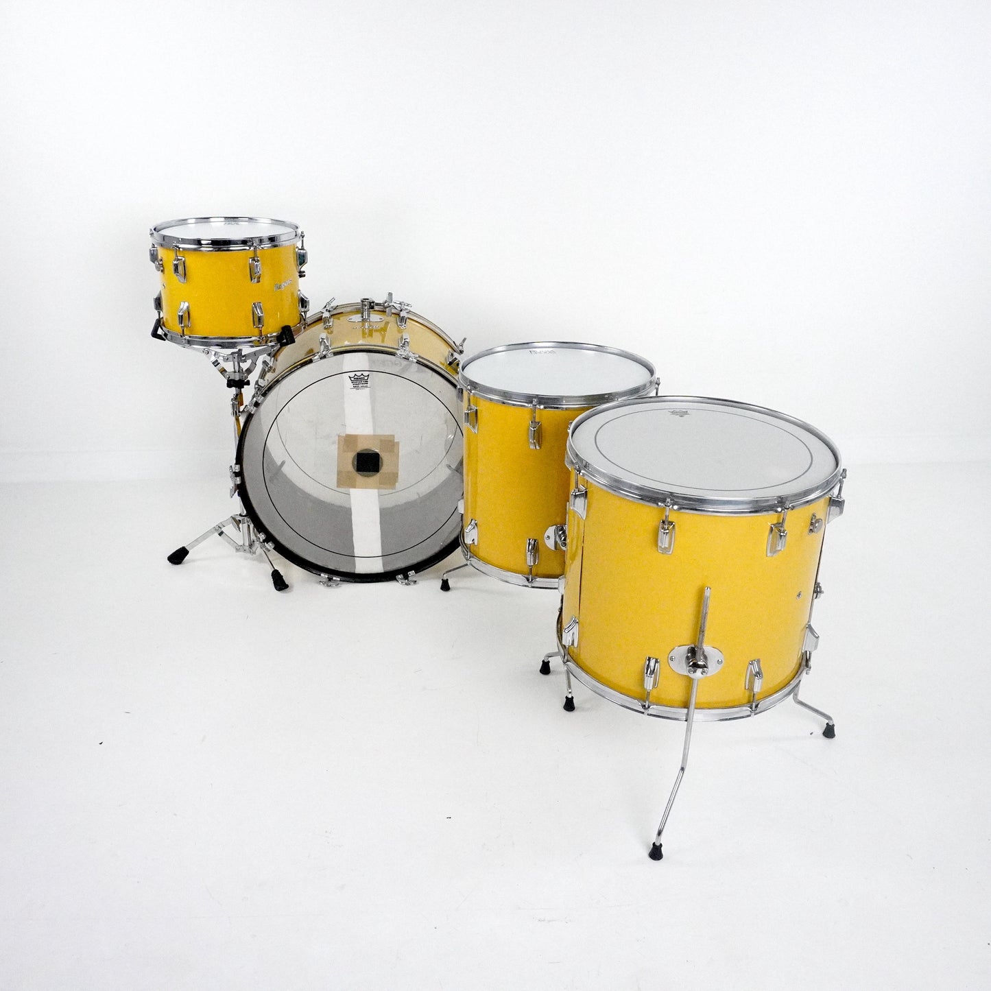 Rogers 4-teiliges Ultra-Power-Schlagzeug in Spanish Gold (1970-1976)