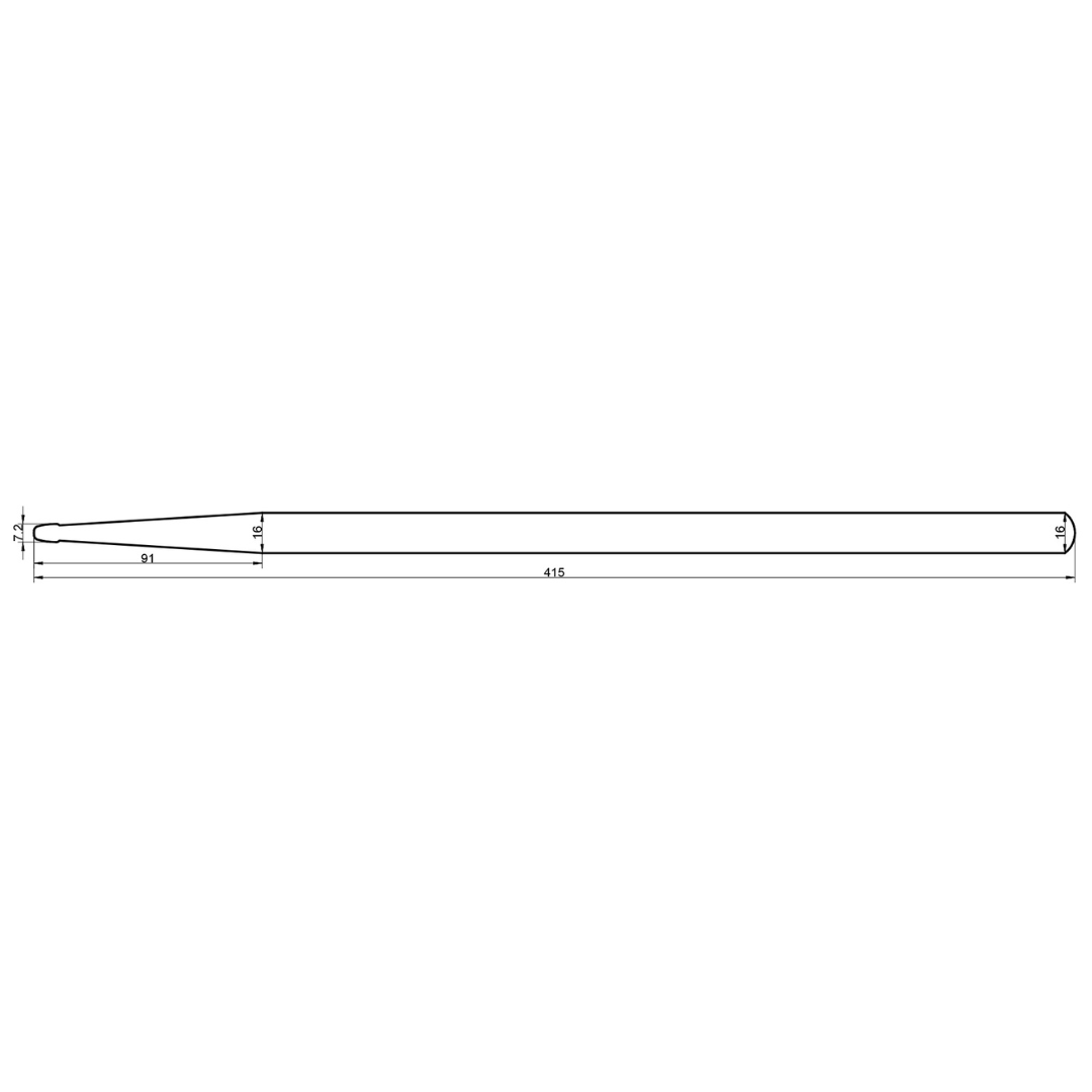 Rohema Hard Maple MSD7 Drum Sticks - 610002