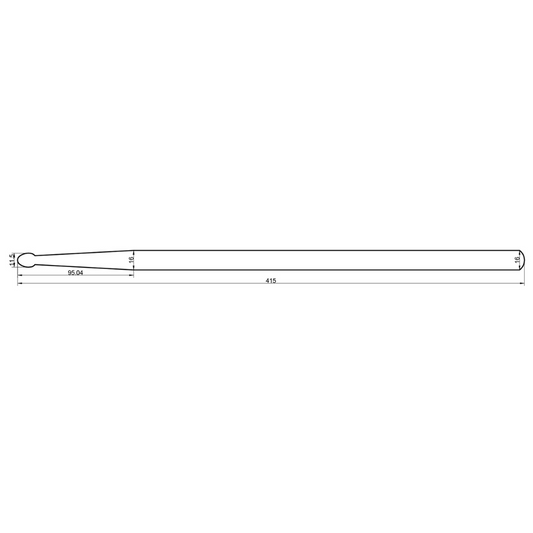 Rohema Classic 2B Hickory Drum Sticks - 61322