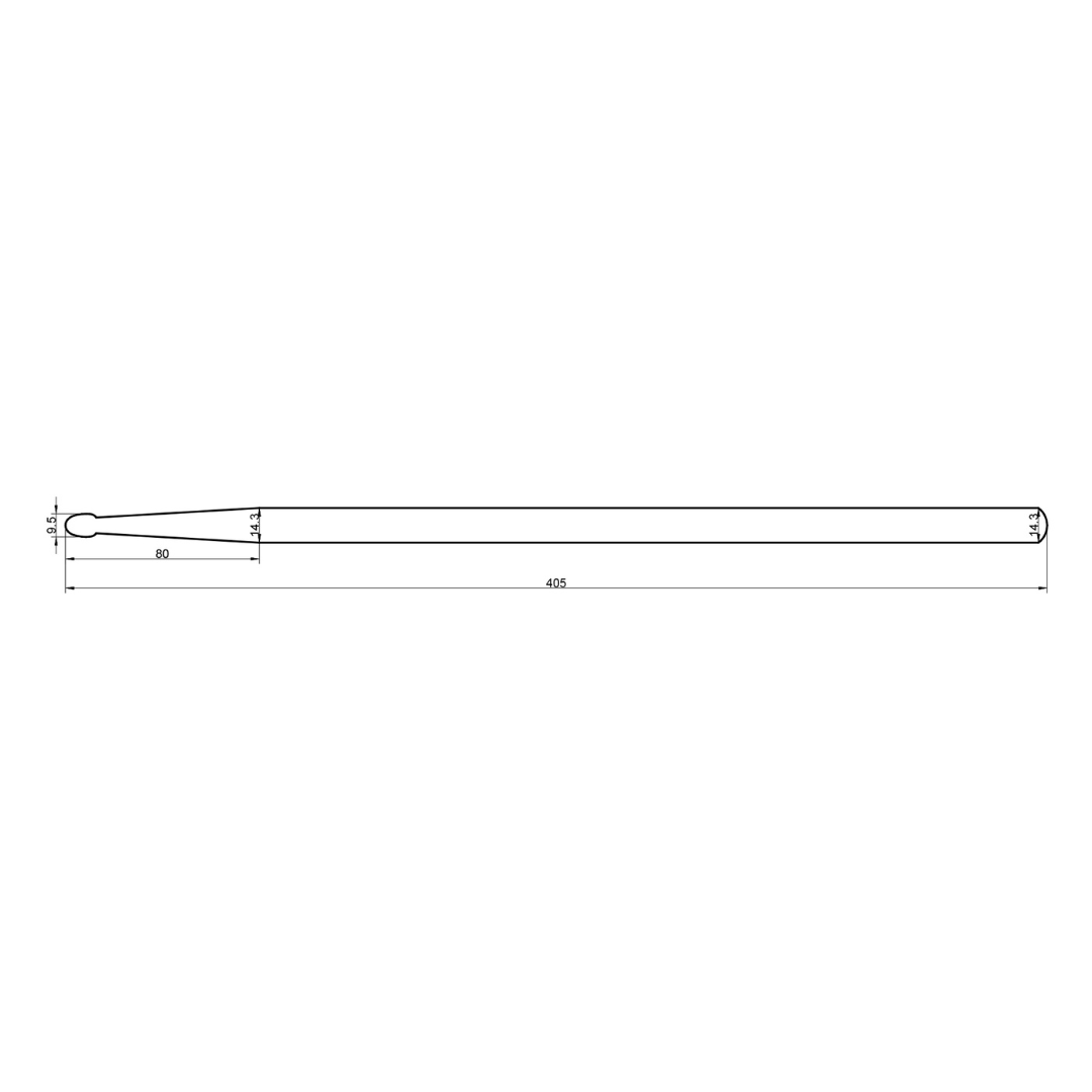 Rohema Natural 5A Hickory Drum Sticks - 613230
