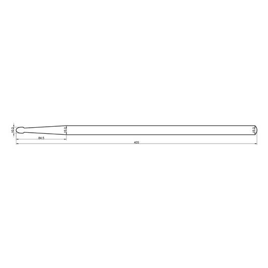Rohema Natural 5B Hickory Drum Sticks - 613240