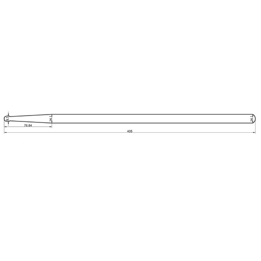 Rohema Rounded Tip SD4-H  Hickory Drum Sticks - 61327