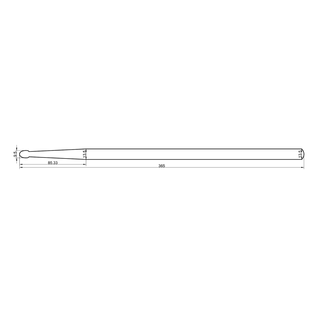 Rohema Start Hickory Drum Sticks - 61378