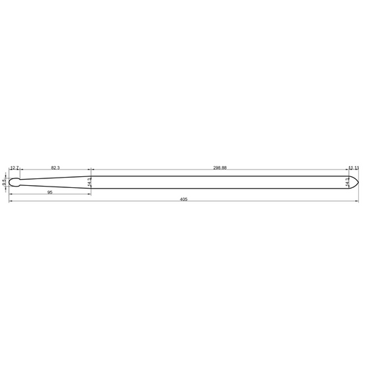 Rohema 5A Evolution Hickory Drum Sticks - 618087