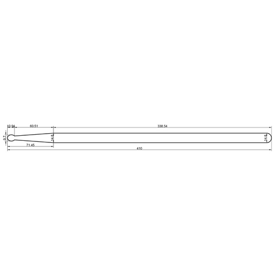 Rohema Hard Maple MSD6 Drum Sticks - 618092