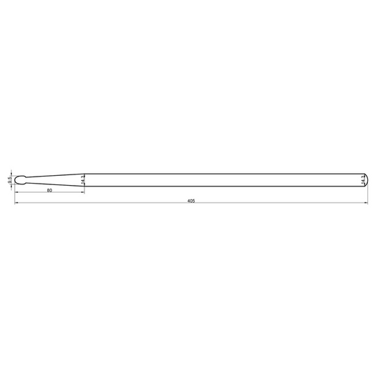 Rohema Classic 5A Hickory Drum Sticks - 61323