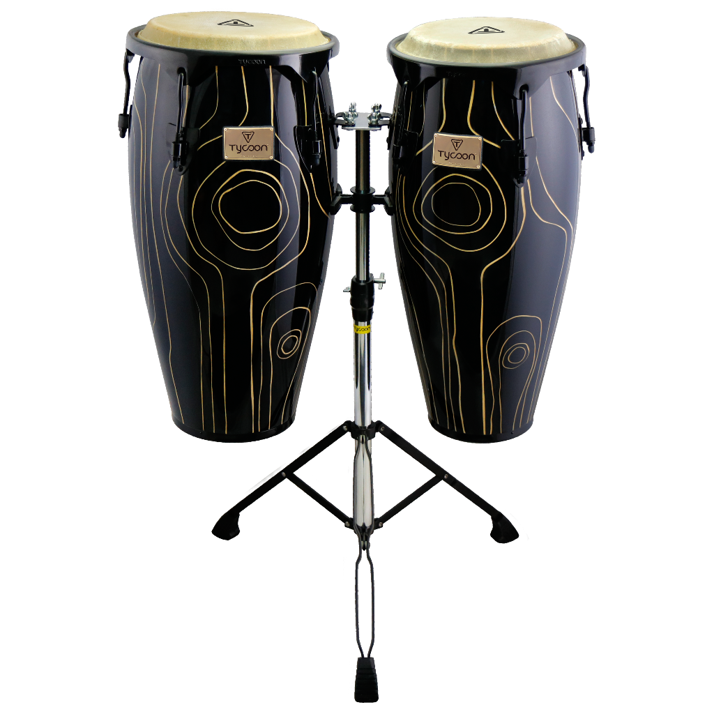 SUPREMO SELECT CYCLONE SERIES 10"&11" CONGAS WITH DOUBLE STAND