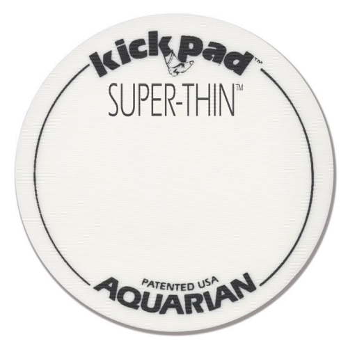 Coussin de frappe simple Aquarian Super-Thin - STKP1