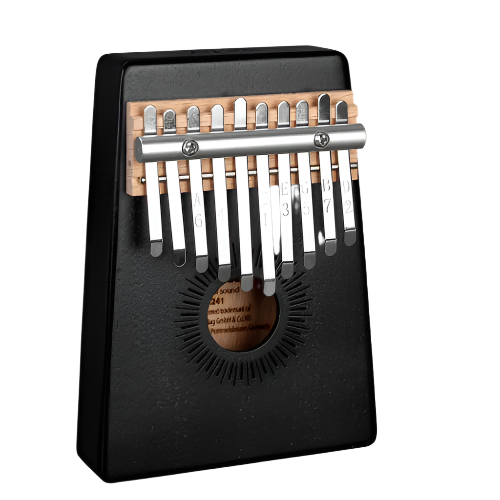 Sela Kalimba Mahagoni 10, Black