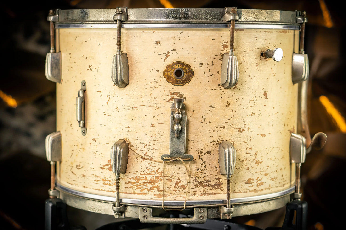 Slingerland Radioking Cloud badge (HIRE)