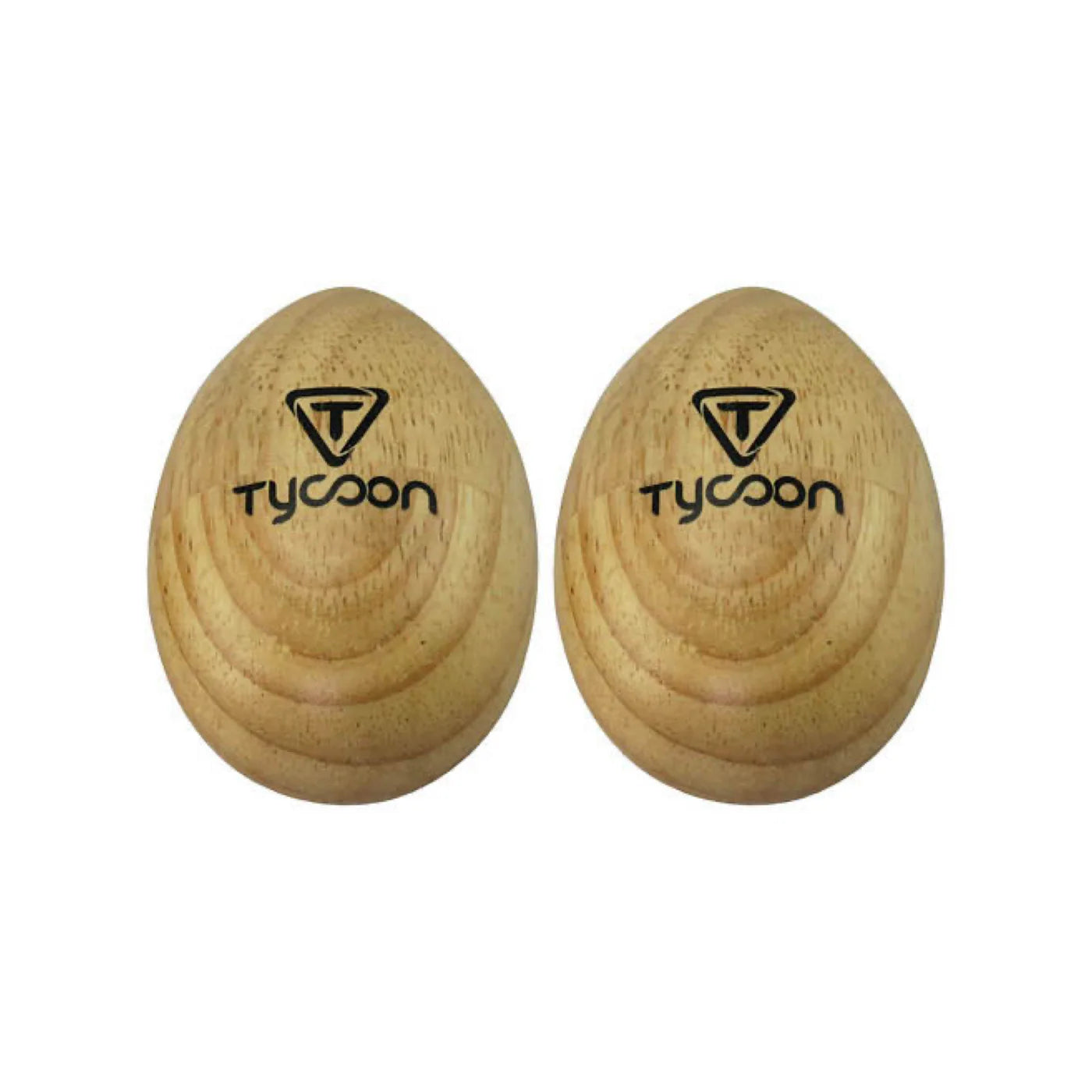 TYCOON WOODEN EGG SHAKERS (LARGE PAIR)