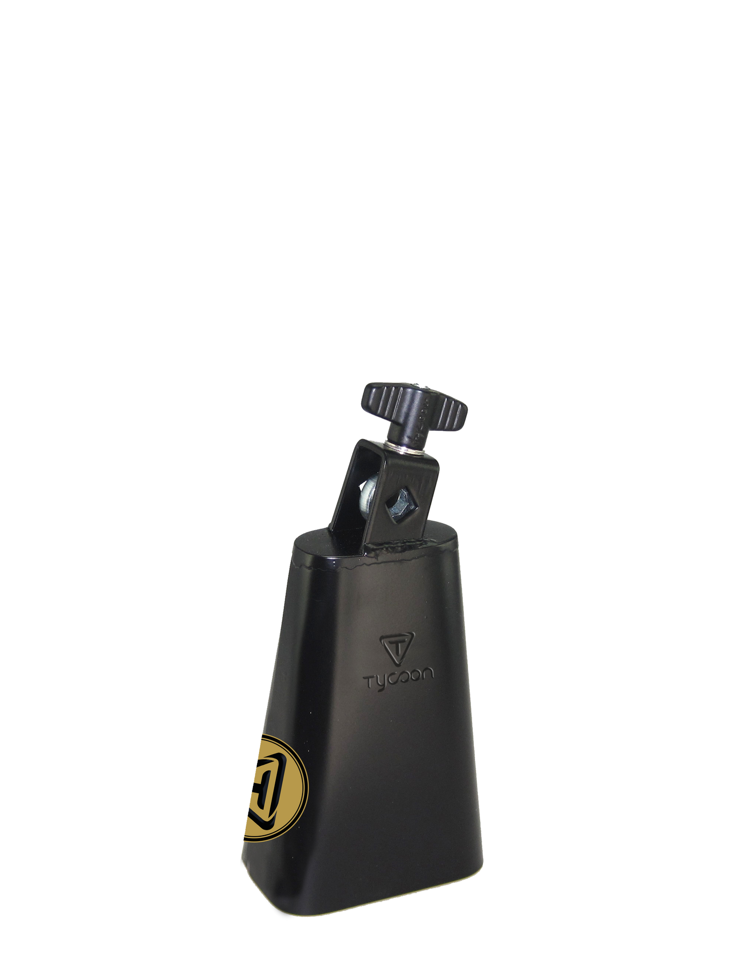 TYCOON 5½" BLACK POWDER-COATED COWBELL