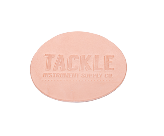 Tackle 2.5" Leather Bass Drum Beater Patch – SLBD