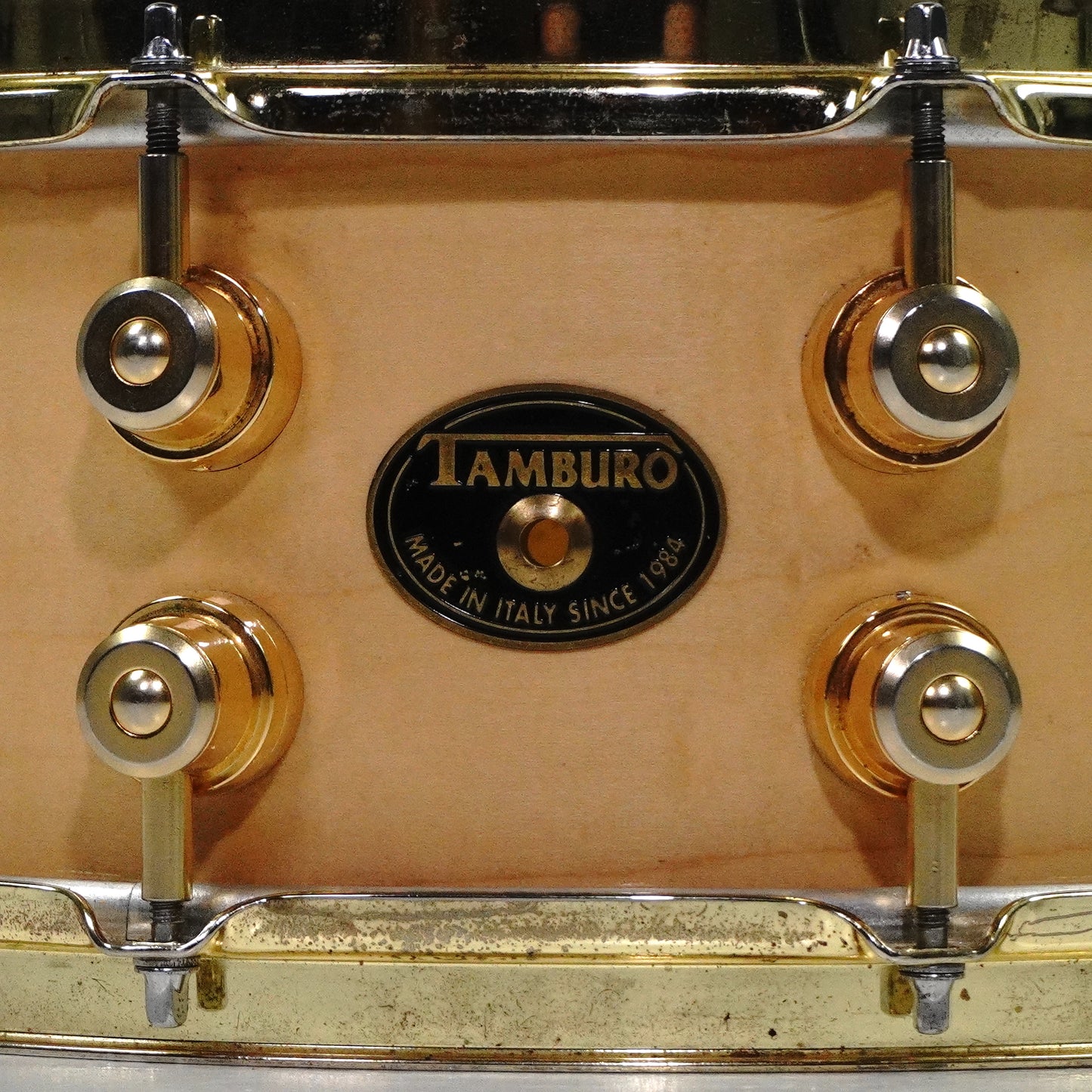 Tamburo 14” x 6" Formula Snare in Natural Maple Gloss