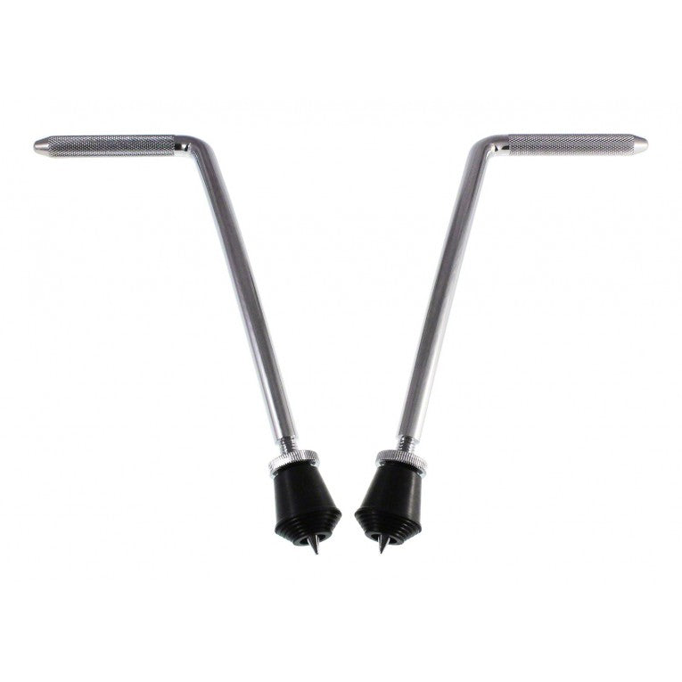 Sparedrum BDS7-105 - Curved Bass Drum Spurs / Legs - Ø10.5mm (x2)