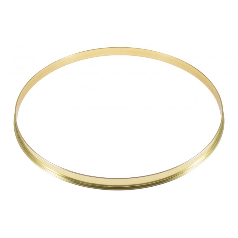 SD 2.3mm Single Flange Brass Drum Hoop 14"