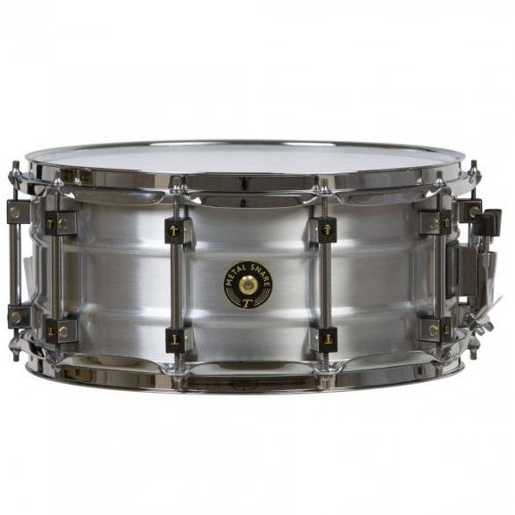 Tamburo Brushed Aluminium 14 x 6.5'' Snare Drum