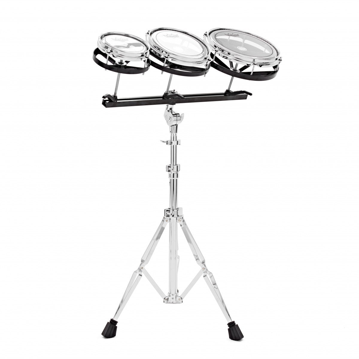 Remo 6'', 8'' and 10'' Rototom Set With Stand - Ex Display