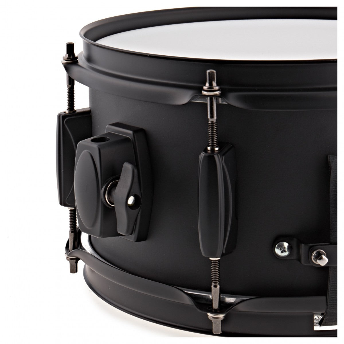 Tama 10" x 5.5" Metalworks Black on Black Steel Snare Drum
