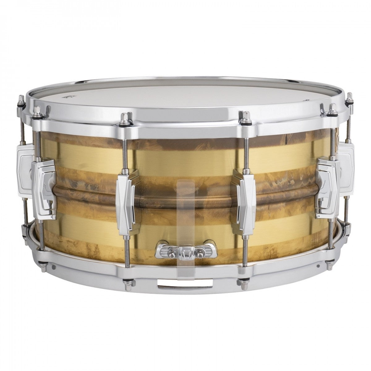 Ludwig Raw Bronze Striped 14 x 6.5'' Snare Drum