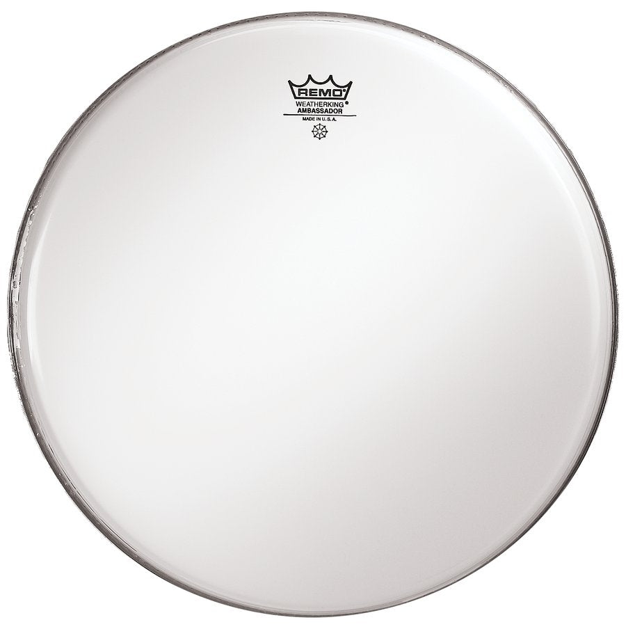 Peau de batterie Remo Ambassador Smooth White - BA-02