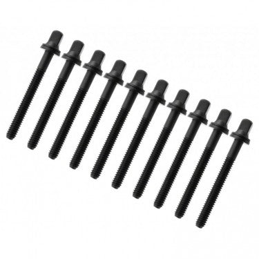 Sparedrum TRC-47W-BK - 47mm Tension Rod Black with washer - 7/32" Thread (x10)