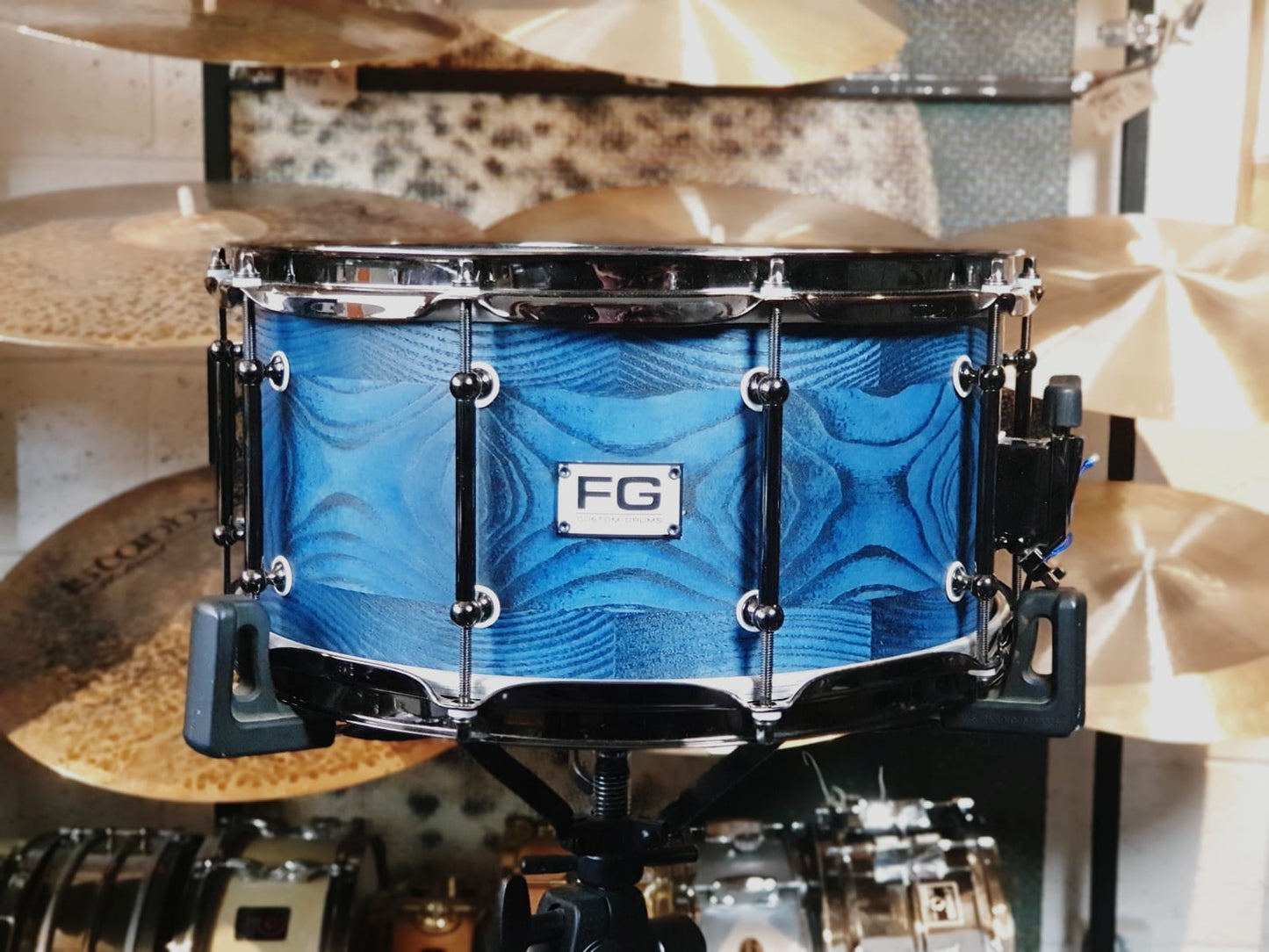 FG Drums - Segmented Ash 14" × 6.5" Snare Drum