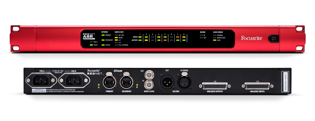 REDNET A8R Audio Interface