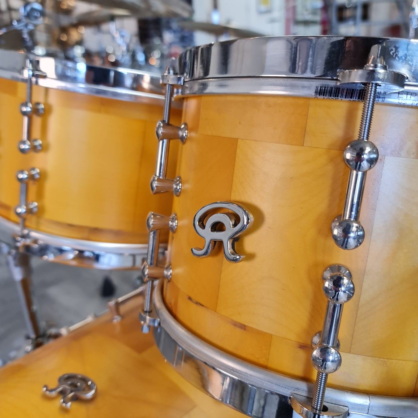 Angel Drums - Block Segmented Maple Drum Kit 22/10/12/14
