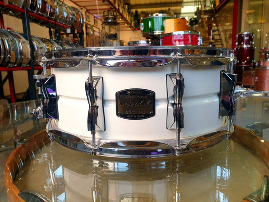 SEHR SELTEN - Yamaha Ndugu Chancler Signature Snare Drum - Stahl - 14x5,5