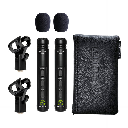 Lewitt LCT140 Air Condenser Microphones Stereo Pair
