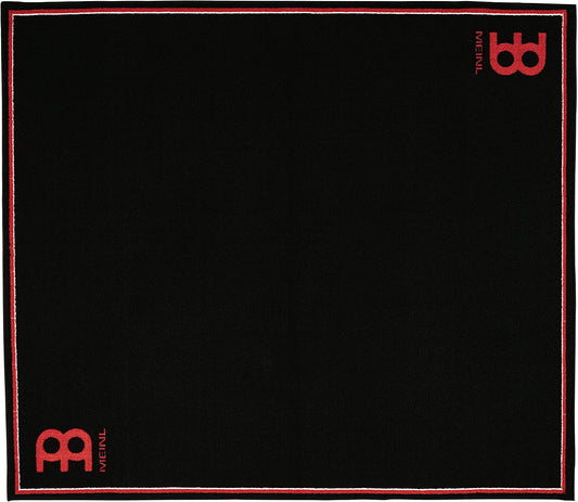 Meinl Cymbals MDRS-BK Kleiner Trommelteppich 1,6 m x 1,4 m, schwarz
