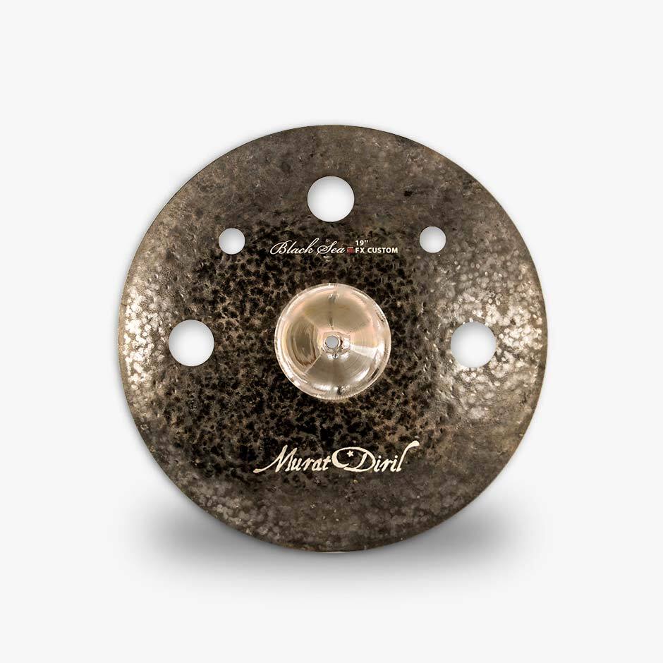 Murat Diril 19" Black Sea FX Cymbal - BL2019FX