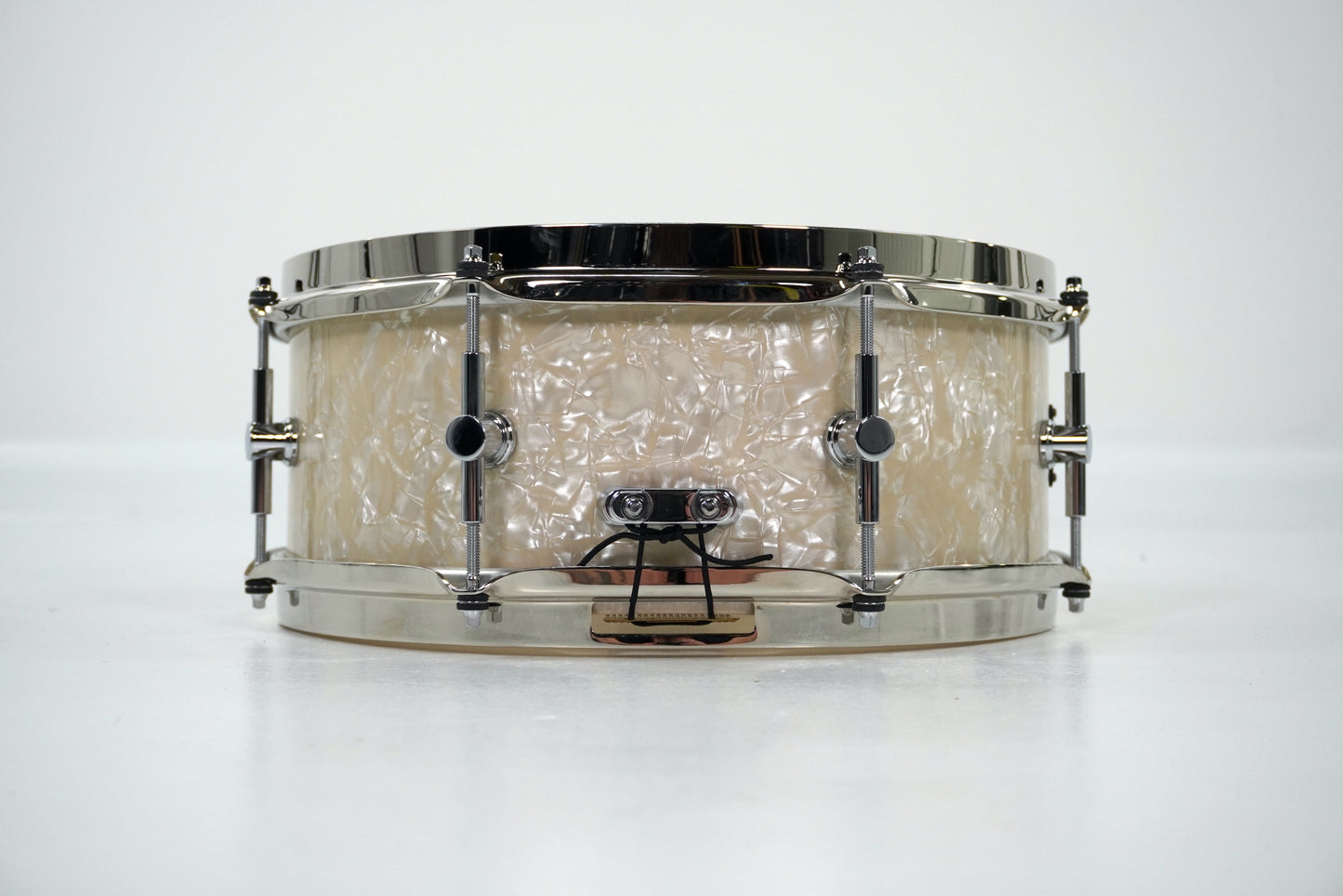 Canopus NV50 M1 14 x 5,5 Snare-Piano, Weiß