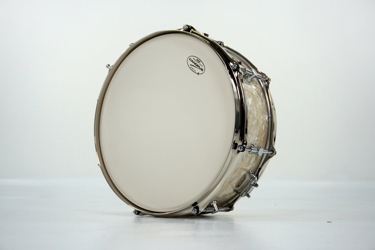 Canopus NV50 M1 14 x 5,5 Snare-Piano, Weiß