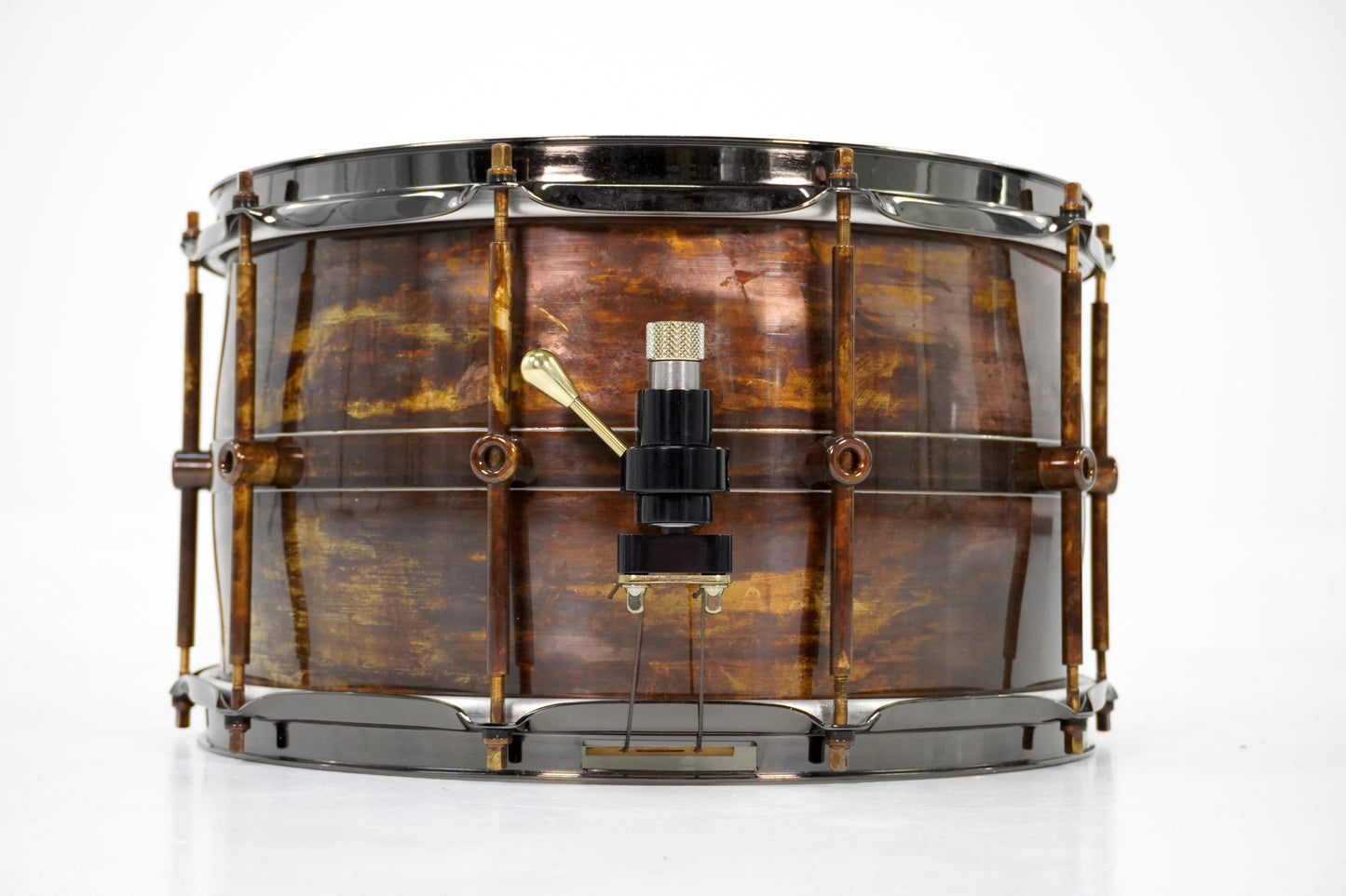 Caisse claire Schagerl Antares 14"x8" Laiton, Dark Vintage